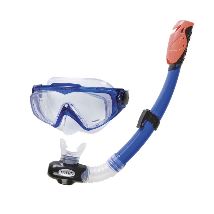Masque et tuba de natation Aqua Sport INTEX