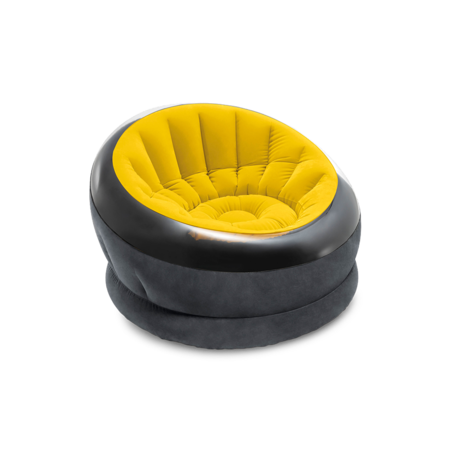 Fauteuil onyx Jaune Intex 