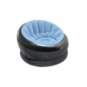 Fauteuil onyx bleu pastel