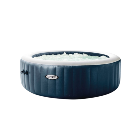 Structure gonflable pour spa rond bulles 4 places Blue Navy INTEX
