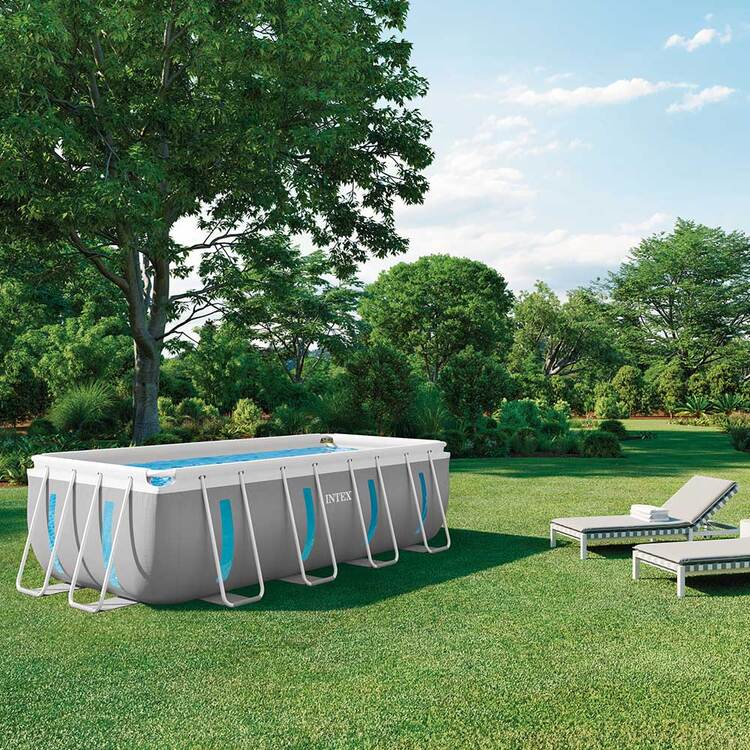 Piscine Clearview | Rectangulaire | 4,00 x 2,00 x 1,22 m | INTEX