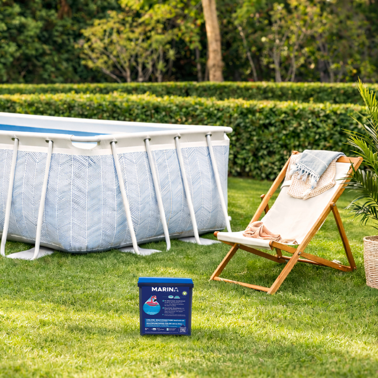 Chlore multifonction Marina | Galets de 200 g | Pot de 5 kg | INTEX