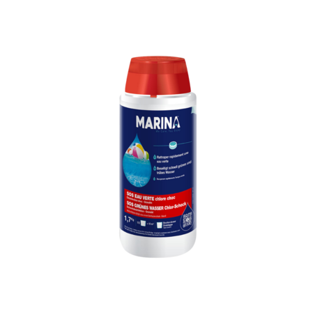 Chlore choc Marina | En granulés | Pot de 1,7 kg | Entretien | INTEX