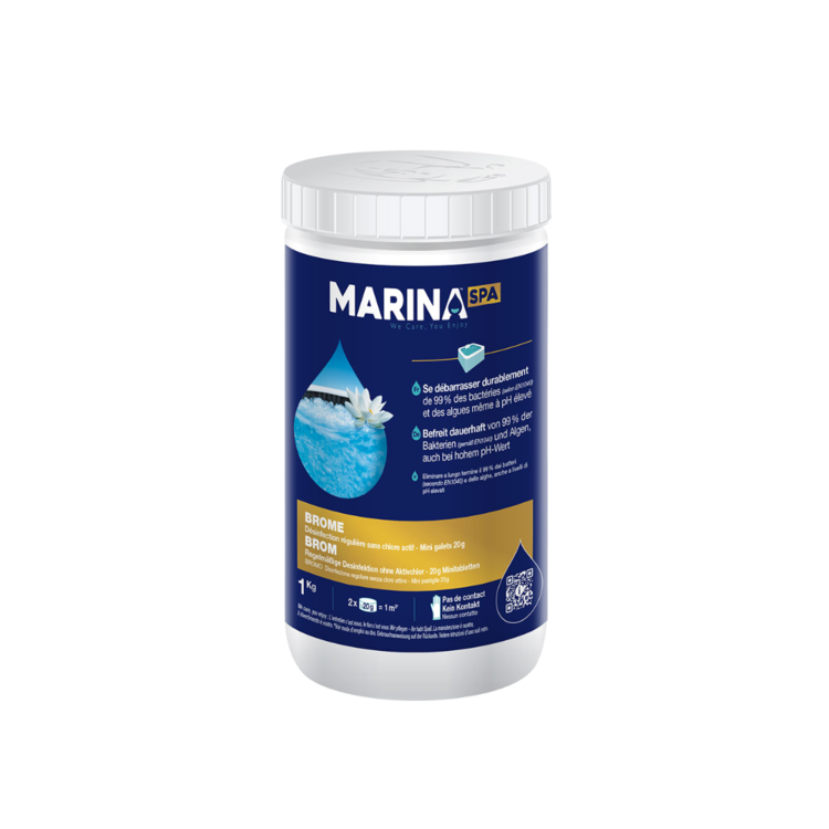 Brome en galet Marina | Pour spa gonflable | Traitement eau | INTEX