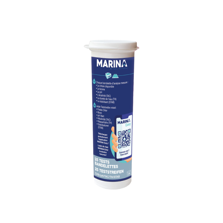 Bandelettes de test Marina | Pour piscines & Spas | INTEX