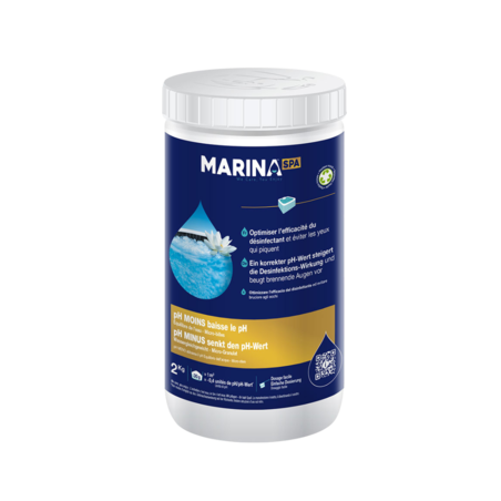 pH moins en micro-billes 2 kg Marina | Pour spa gonflable | INTEX