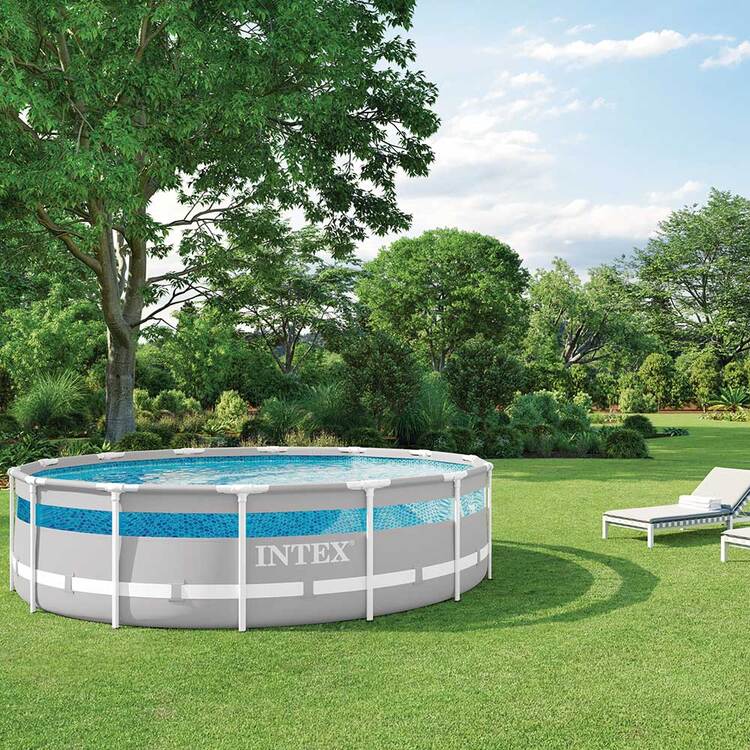 Kit piscine Clearview ronde INTEX 4,27 x 1,07 m