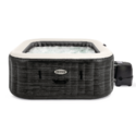 Spa gonflable 6 places Ardoise | Carré | Effet pierres grises | INTEX