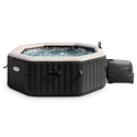 Spa gonflable 6 places Carbone | Octogonal | Noir | INTEX