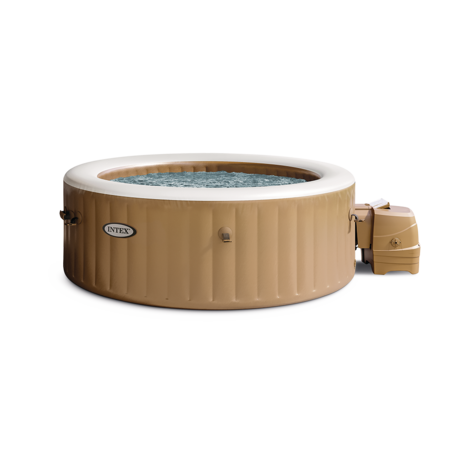 Spa gonflable 4 places Sahara énergie | Rond | Beige | INTEX