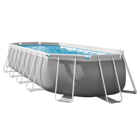 Kit piscine Prism Frame ovale INTEX 6,10 x 3,05 x 1,22 m