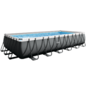 Piscine Ultra XTR rectangulaire | 7,32 x 3,66 x 1,32 m | Gris | INTEX