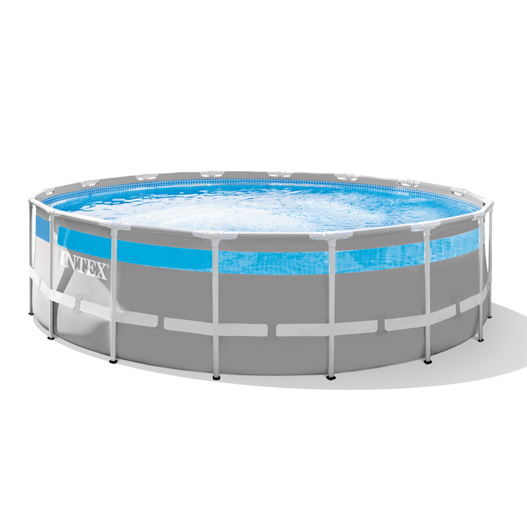 Piscine Clearview panoramique | Ronde tubulaire | 4,88 x 1,22m | INTEX