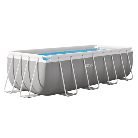 Kit piscine Prism Frame rectangulaire INTEX 4,00 x 2,00 x 1,22 m