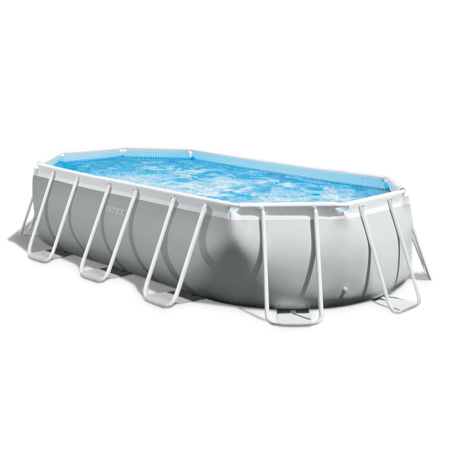 Kit piscine Prism Frame ovale INTEX 5,03 x 2,74 x 1,22 m
