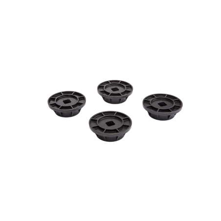 Lot 4 sabots pour piscines rondes Métal Frame