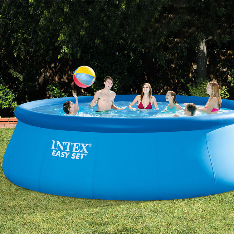 Piscine gonflable 4,57 x 1,22 m | Easy Set | Bleu | INTEX