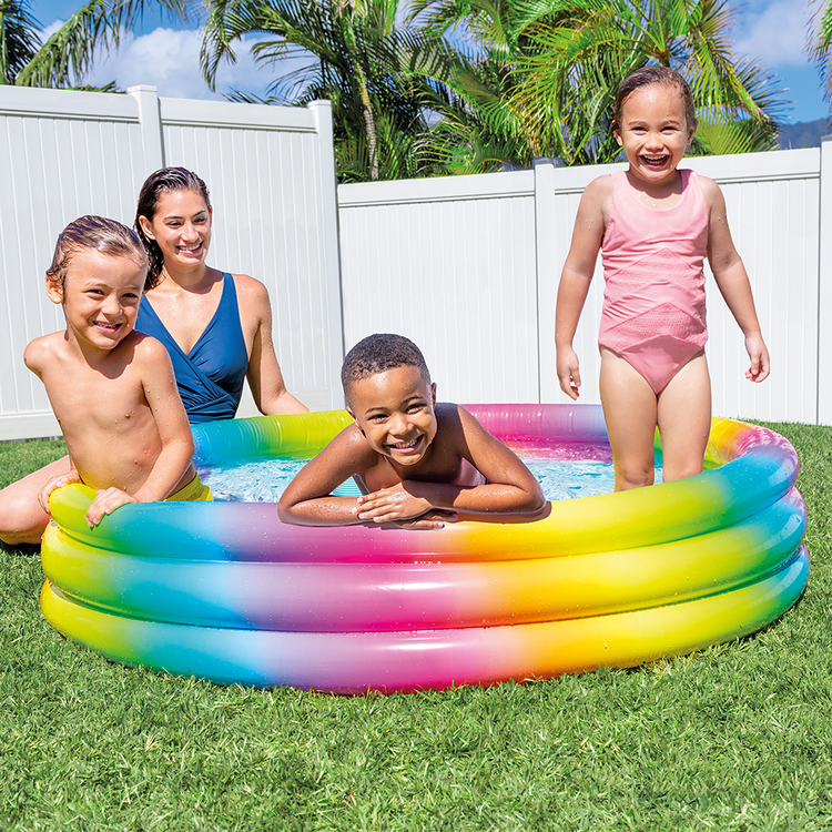 Petite piscine Rainbow INTEX