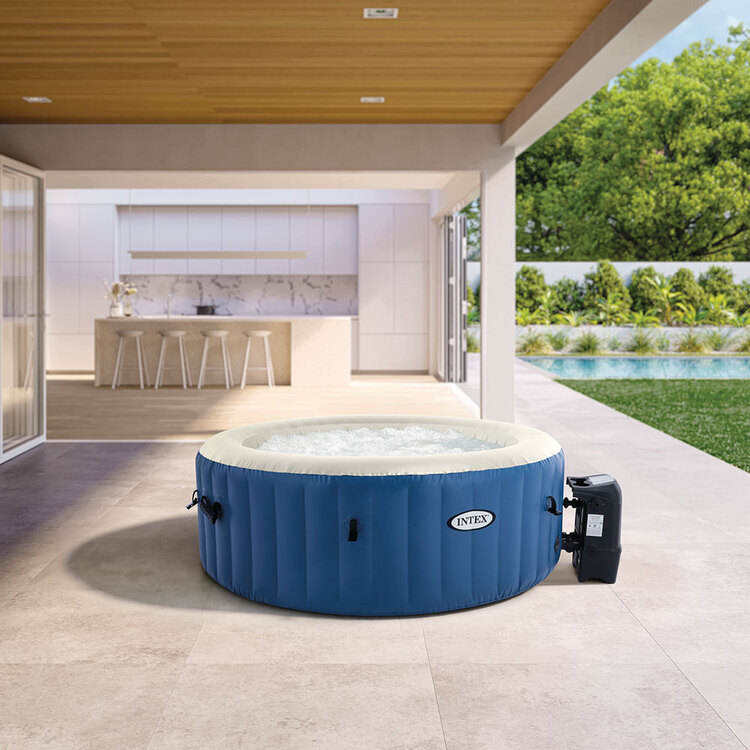 Spa gonflable 2-4 places Blue One | Rond | Bleu nuit | INTEX 