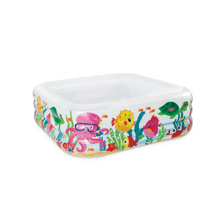 Petite piscine Océan carrée INTEX