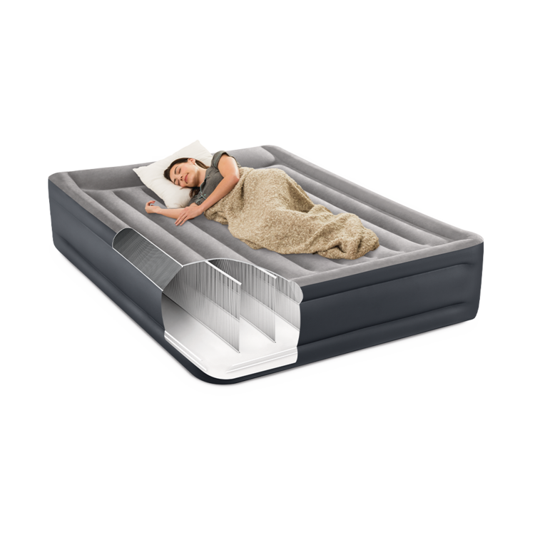 Matelas gonflable Deluxe pillow rest | 2 pers | Électrique | INTEX