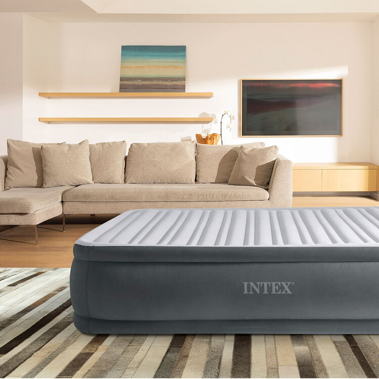 Lit gonflable Comfort Plush Elevated 2 personnes INTEX