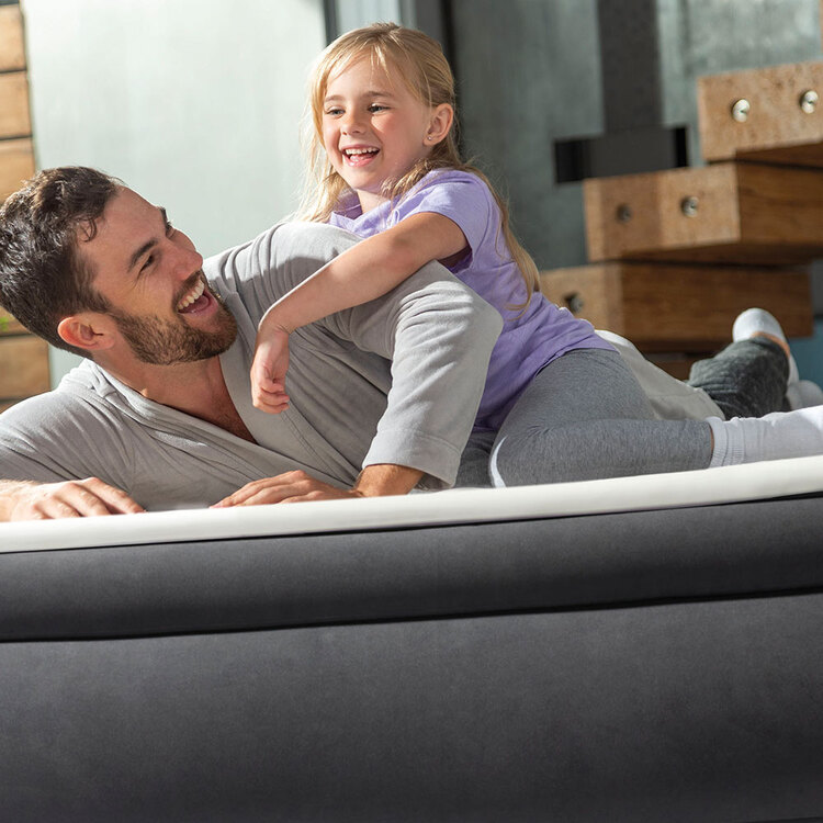 Matelas gonflable comfort high rise | 2 personnes | Électrique | INTEX
