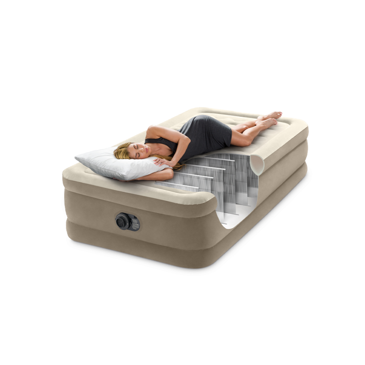 Matelas gonflable Ultra plush | Électrique | 1 personne | INTEX