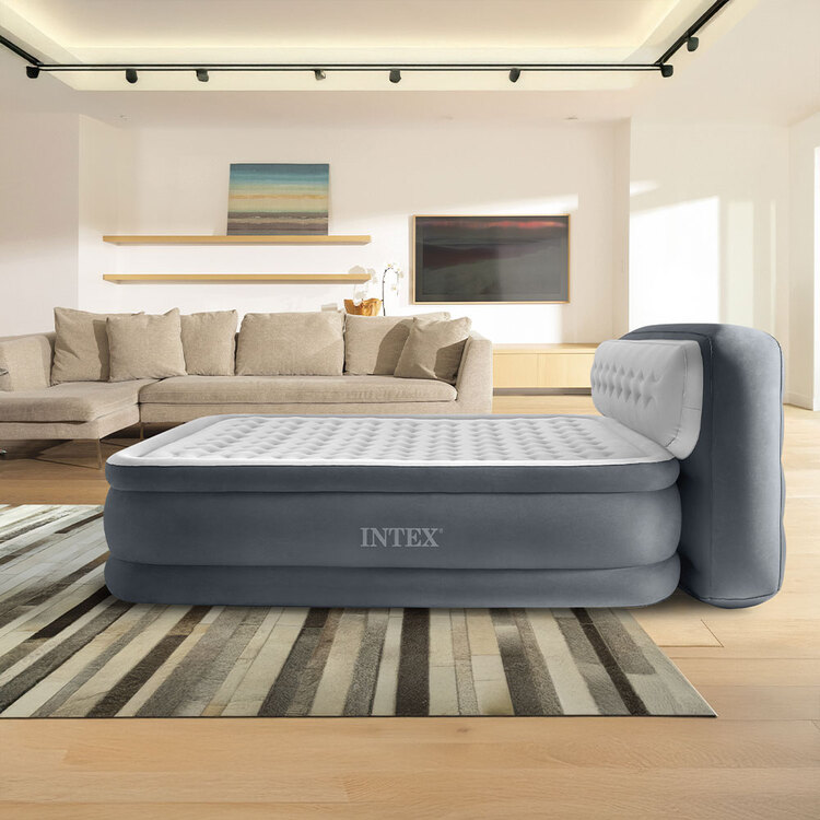 Lit gonflable Ultra Plush Headboard 2 personnes INTEX