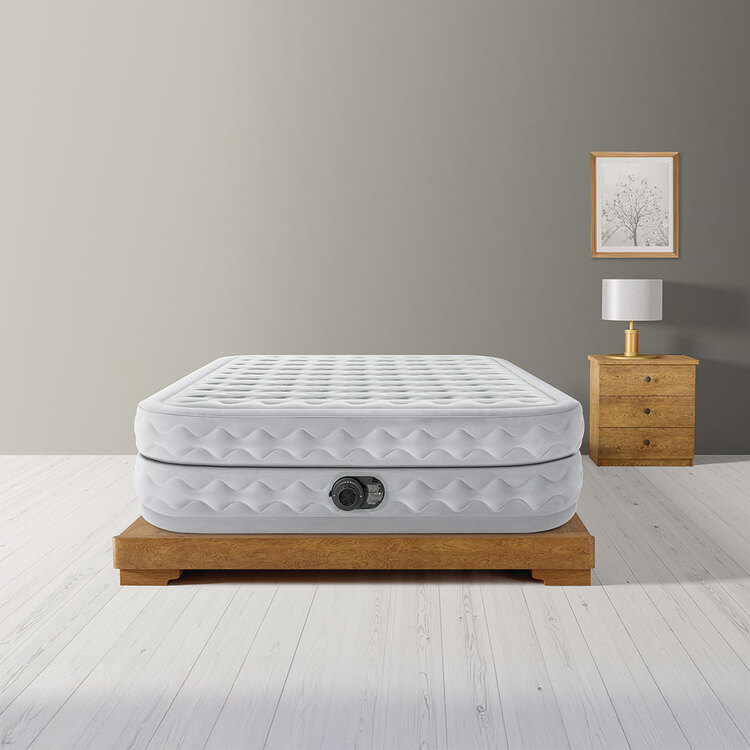 Matelas gonflable Supreme air flow | 2 personnes | Électrique | INTEX