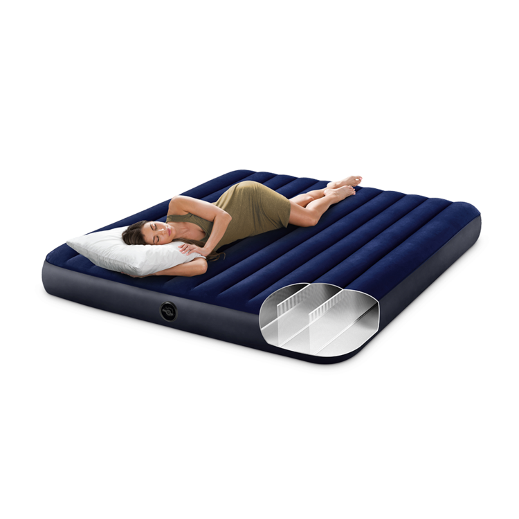 Matelas gonflable Classic Downy XXL 2 personnes INTEX