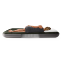Matelas gonflable Downy Large gonfleur à pied 1 personne INTEX