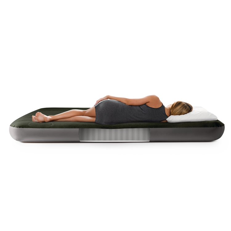 Matelas gonflable Downy Large gonfleur à pied 1 personne INTEX