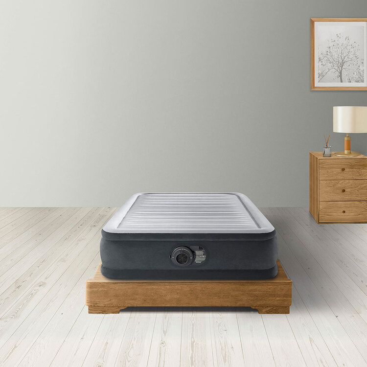 Matelas gonflable comfort plush 1 personne INTEX
