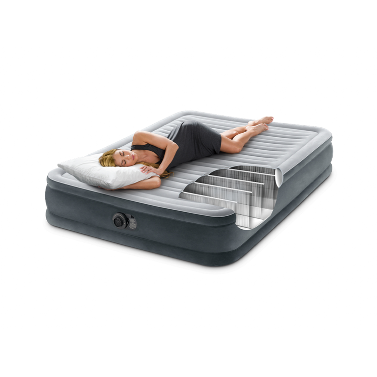 Matelas gonflable Comfort plush | Électrique | 2 personnes | INTEX