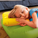 Oreiller junior | Bleu ou jaune | Accessoire gonflable | INTEX