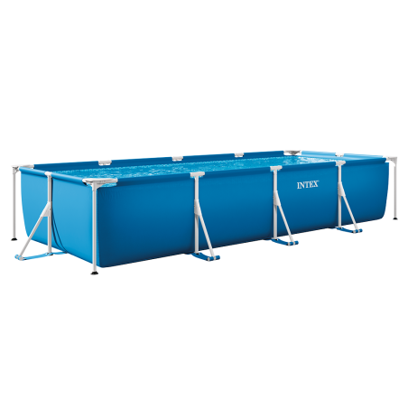 Kit piscine Metal Frame Junior rect INTEX 4,50 x 2,20 x 0,84 m