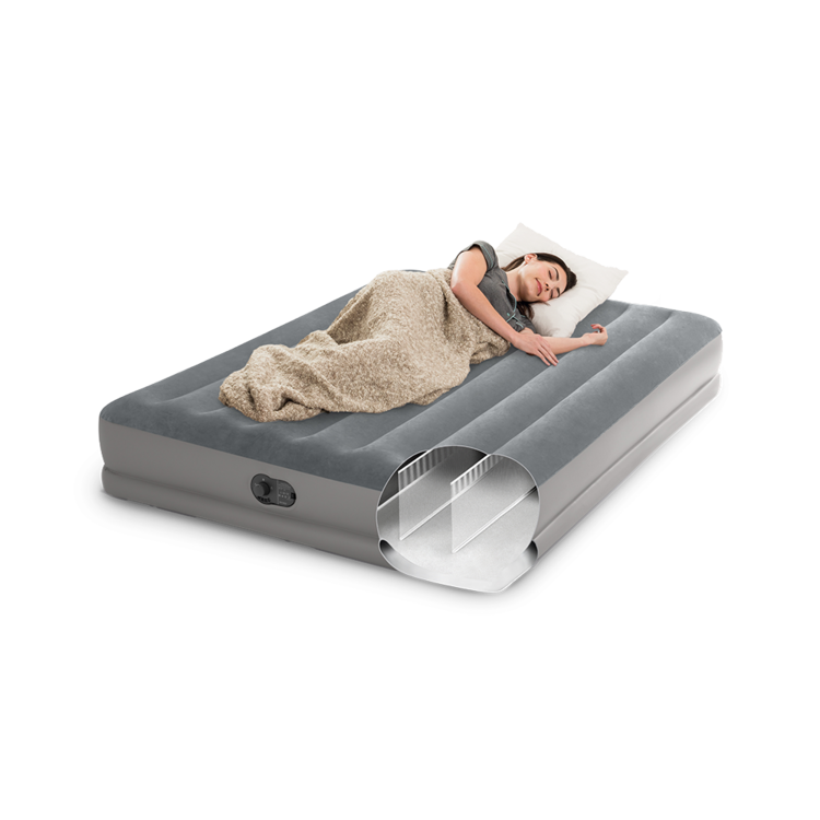 Matelas gonflable prestige mid rise flex pump 2 personnes Intex
