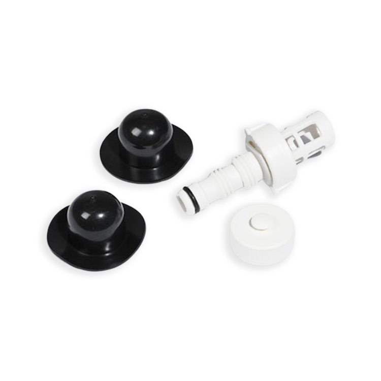 Lot de bouchons et adaptateur pour piscines INTEX