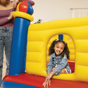 Trampoline gonflable | Château fort | 3-6 ans | INTEX