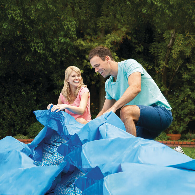 Piscine gonflable 4,57 x 1,07 m | Easy Set | Bleu | INTEX