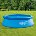 Bâche à bulles | Ronde | Pour piscine 2,44 m | Bleu | INTEX