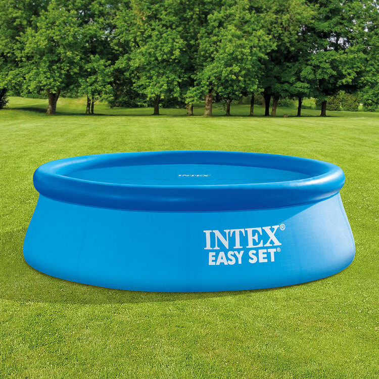 Bâche à bulles | Ronde | Pour piscine 2,44 m | Bleu | INTEX