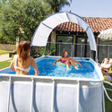Voile d'ombrage pour piscine INTEX 