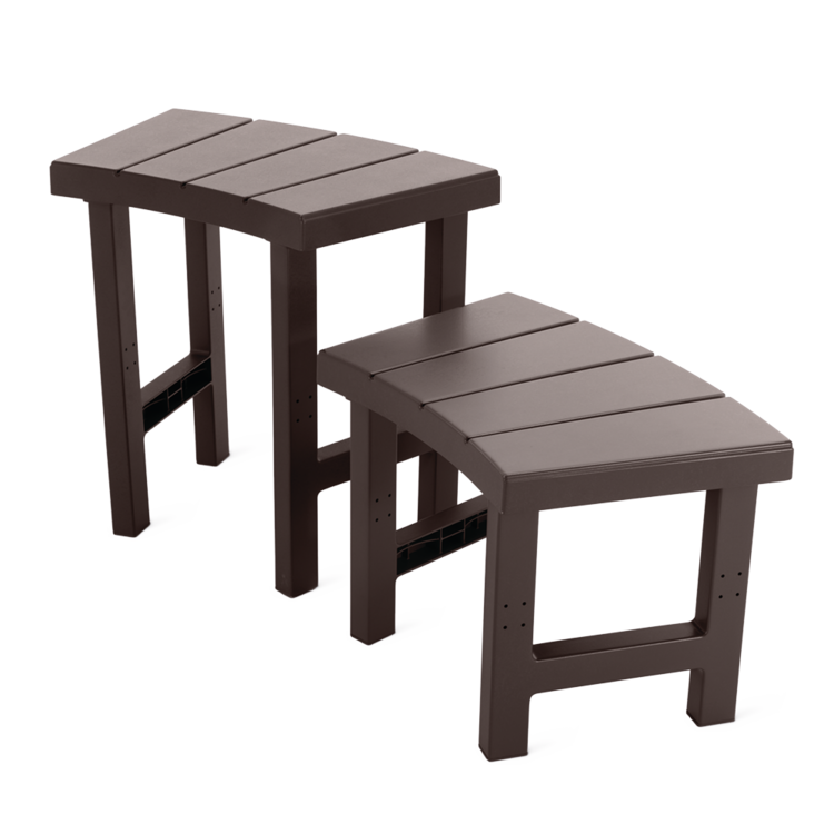 Entourage pour spa gonflable 4 places rond | 4 pièces | INTEX
