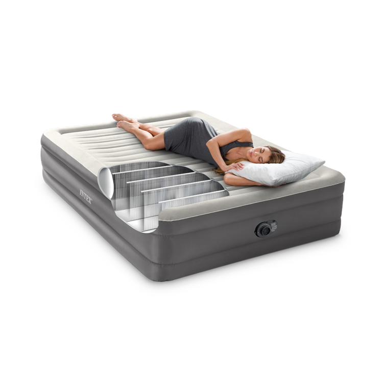 Matelas gonflable PremAire TPU | 2 personnes | Électrique | INTEX