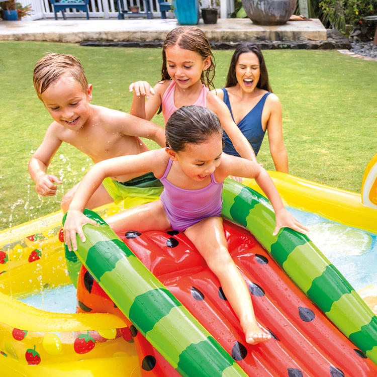 Aire de jeux fruity | Jeu gonflable | Enfants de 2 ans+ | INTEX
