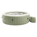 Spa gonflable 8 places Olive | Rond | Vert Olive | INTEX