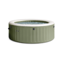 Spa gonflable 4 places Olive | Rond | Vert Olive | INTEX