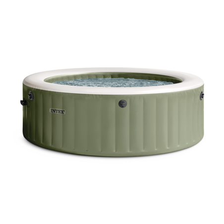 Spa gonflable 6 places Olive | Rond | Vert Olive | INTEX